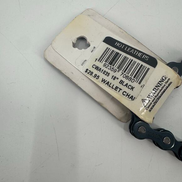 NWT Hot leathers belt wallet bike chain - Picture 4 of 4